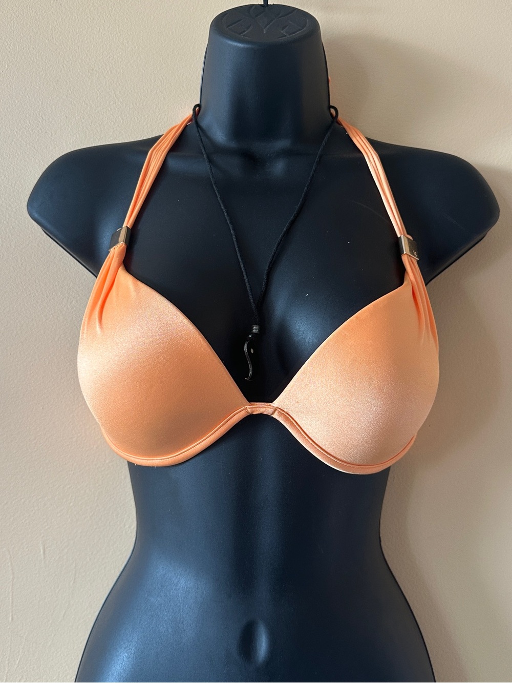 Victoria's Secret Shimmer Halter Bikini Top | Size 32D